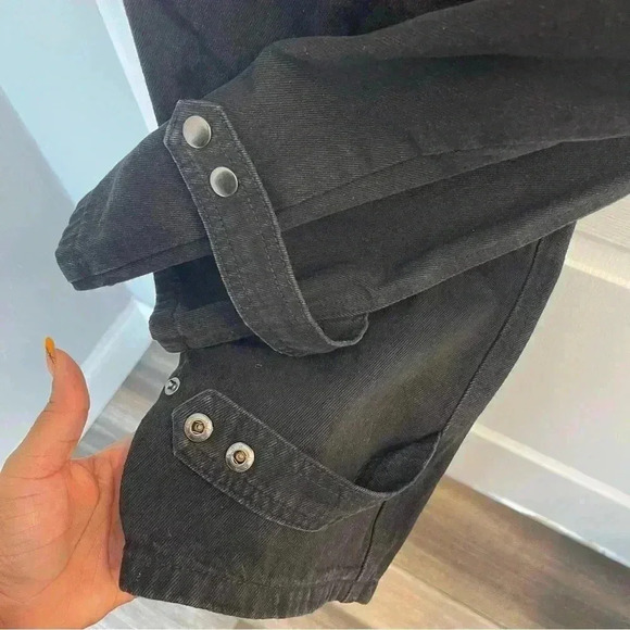 Acid-Washed Pair Of Paperbag Jeans By CULPOS X INC. - Picture 13 of 15